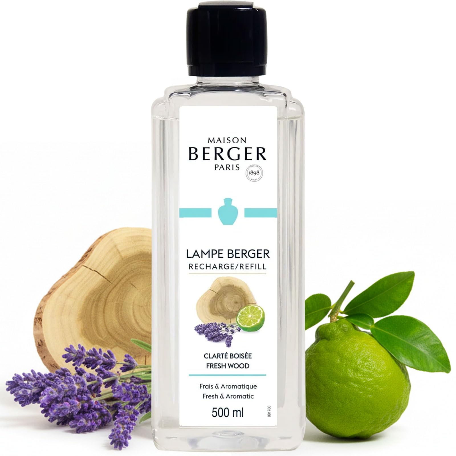 Amazon.com: MAISON BERGER Lampe Berger Refill, 500 ml, Fresh Wood